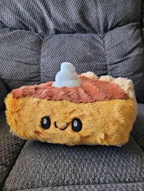 Squishable Mini Pumpkin Pie Comfort Foods NWOT 12" Plush